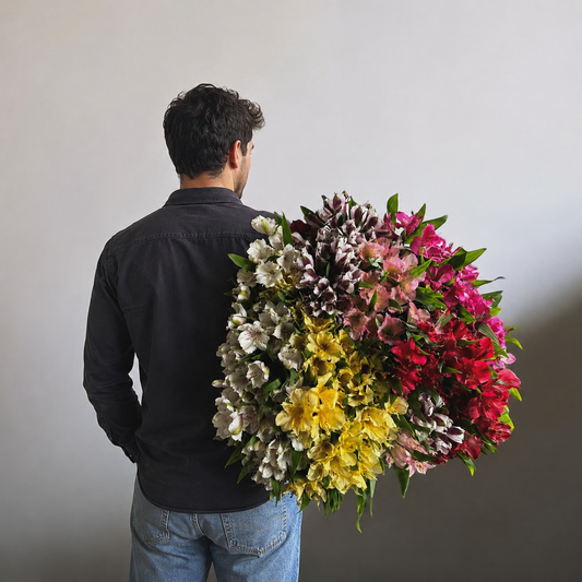 Alstroemeria Aurora – A Striking Blend of Elegance and Vibrancy
